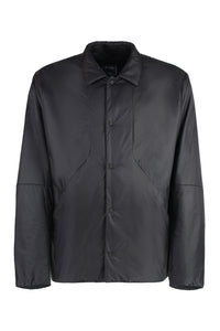 Techno fabric raincoat